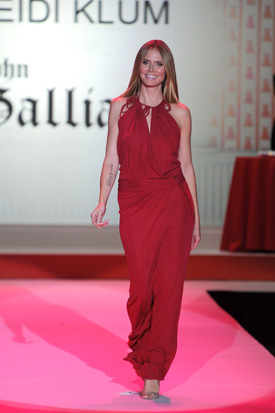 Heidi Klum de John Galliano