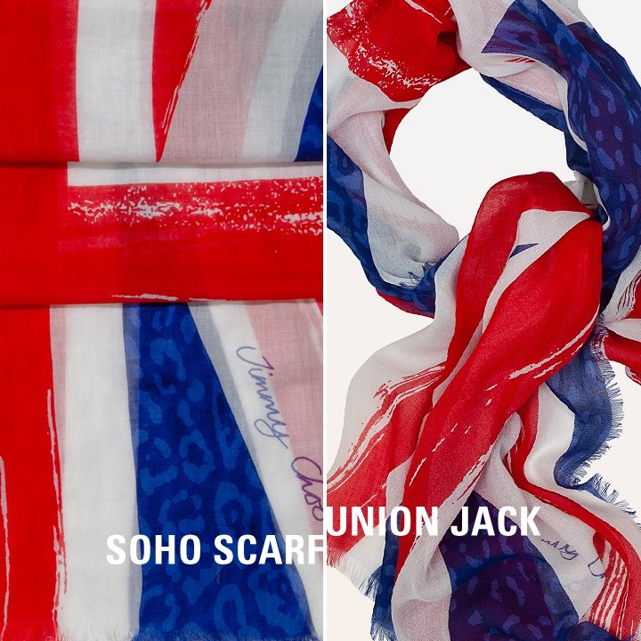 Colección Union Jack de Jimmy Choo
