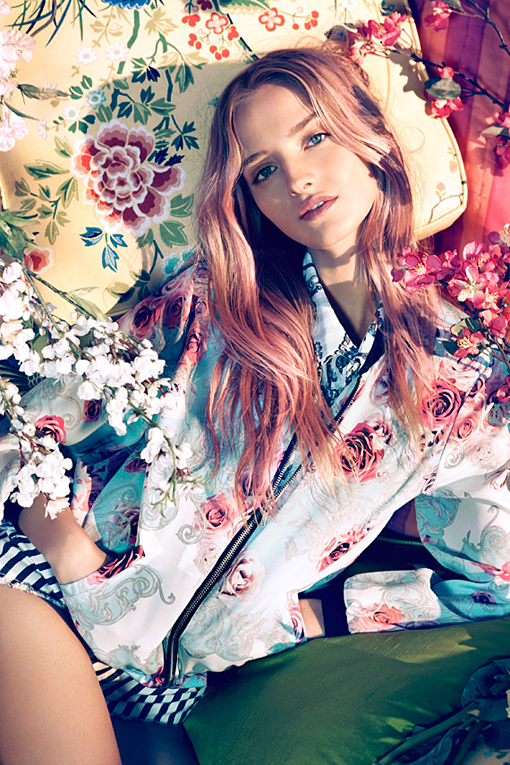 Amanda Norgaard, imagen la colección Conscious 2013 de H&M