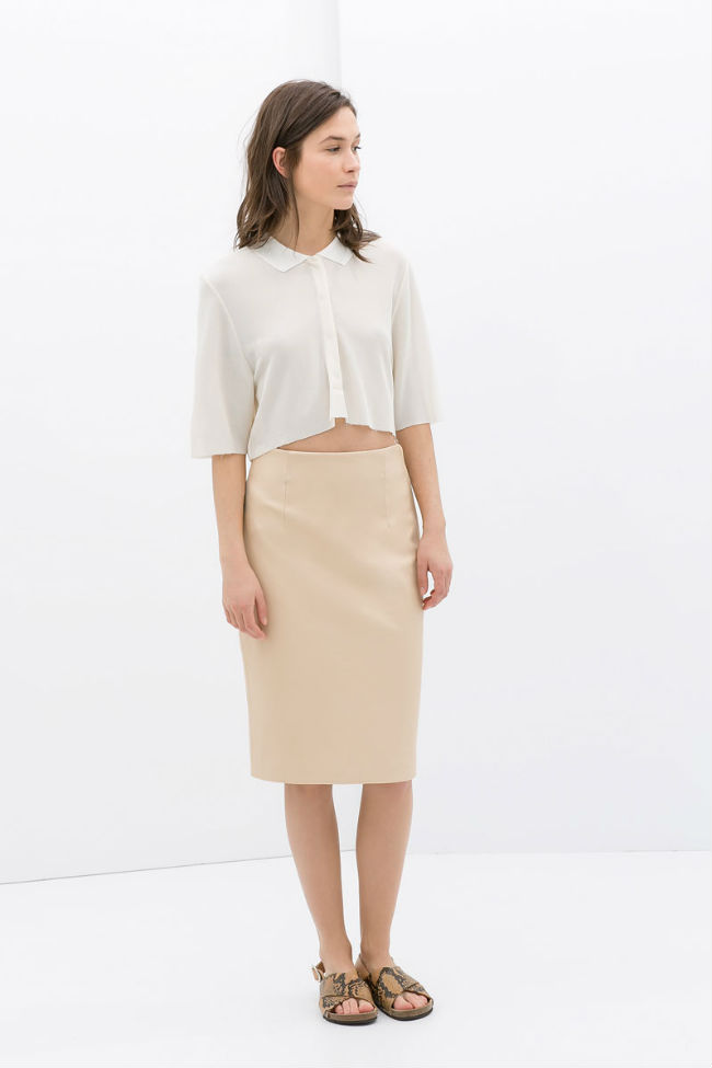 Zara faldas colección ss14