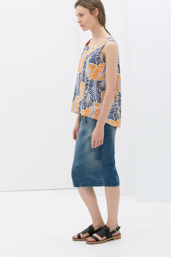 Zara faldas colección ss14