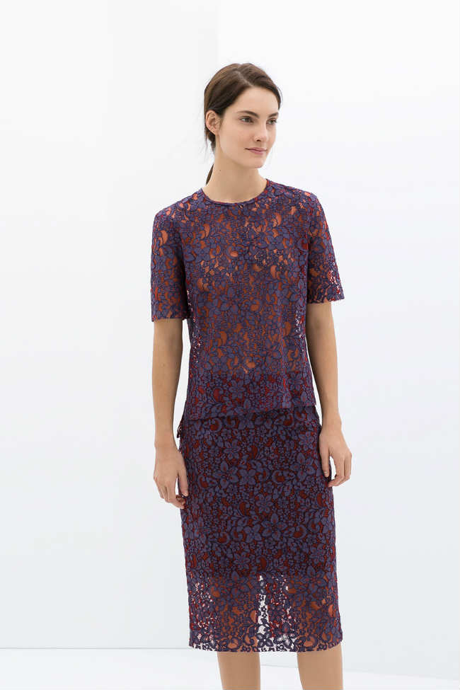 Zara faldas colección ss14