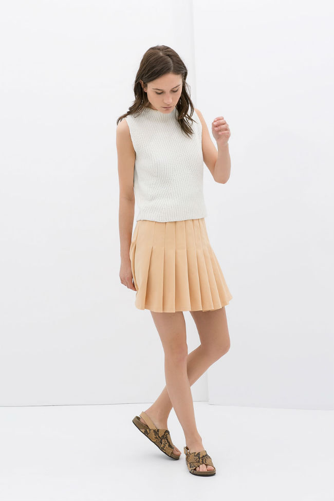 Zara faldas colección ss14