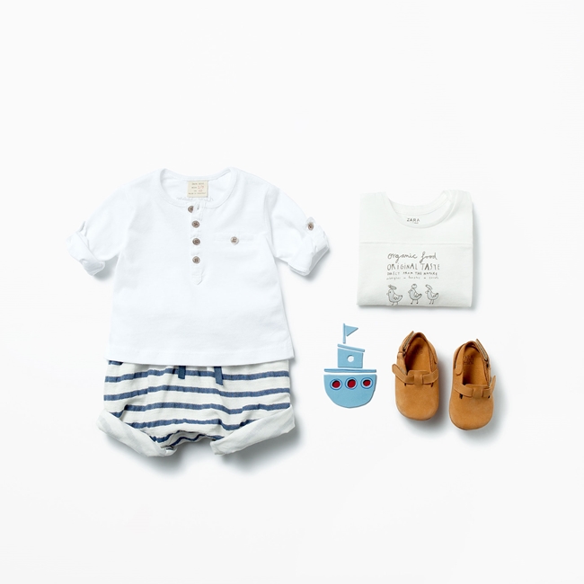 Especial eventos para bebés, ropa para niños en Zara Mini primavera verano  2015 
