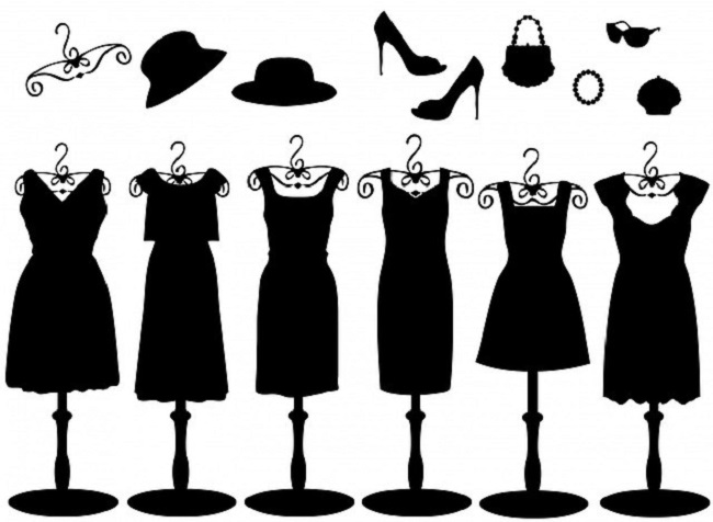 La Petite Robe Noire Guerlain cut outs Pixabay