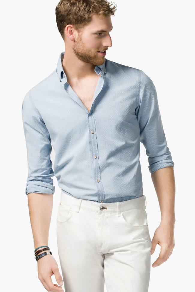 Top 10 de camisas de hombre en Massimo Dutti, El Corte Inglés y Zara colección verano 2015 - Modalia.es
