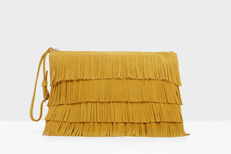 bolso flecos mango