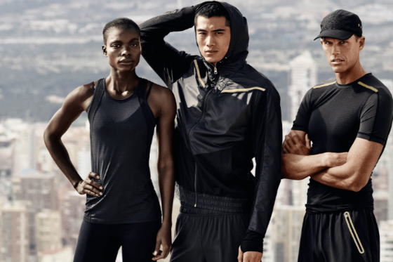 equipo olímpico de Suecia h&m