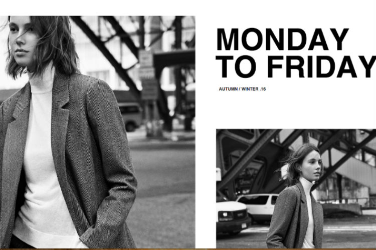 La campaña Monday to Friday otoño/invierno 2016 de Zara