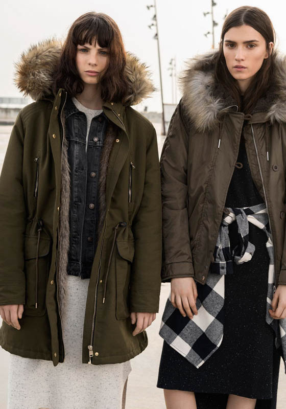 parkas pull and bear