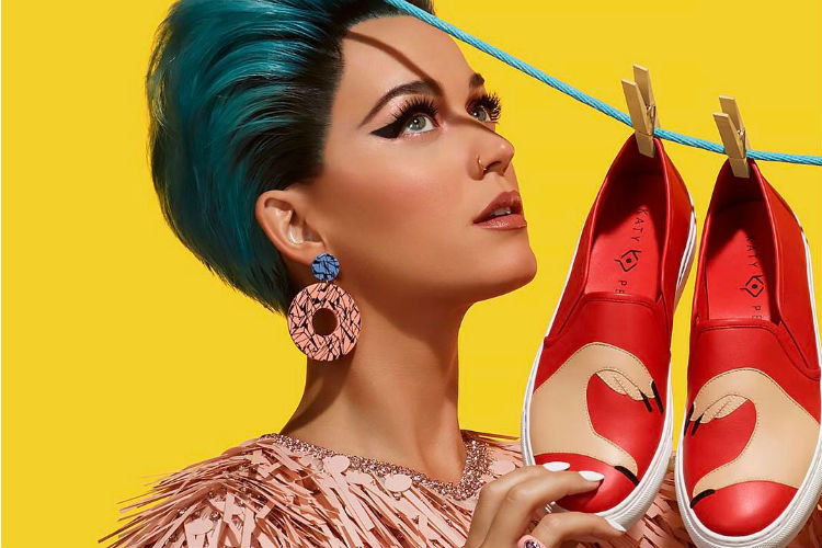 Katy Perry lanzará su línea de calzado