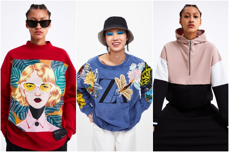 Realmente lucha Sandalias Sudaderas Zara colección primavera 2019 para los looks casuales de diario -  Modalia.es