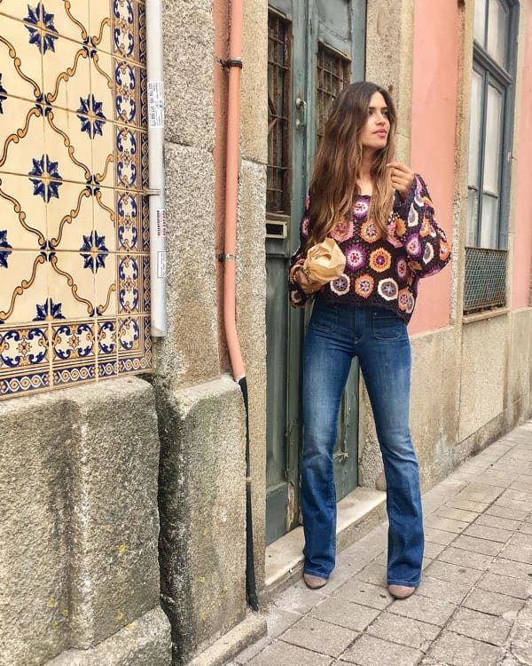 Sara Carbonero jeans