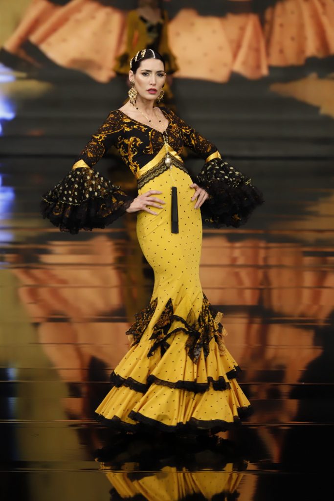Dibuja una imagen Ligero prosa Recopilamos nuestros trajes favoritos de flamenca de Aurora Gaviño -  Modalia.es