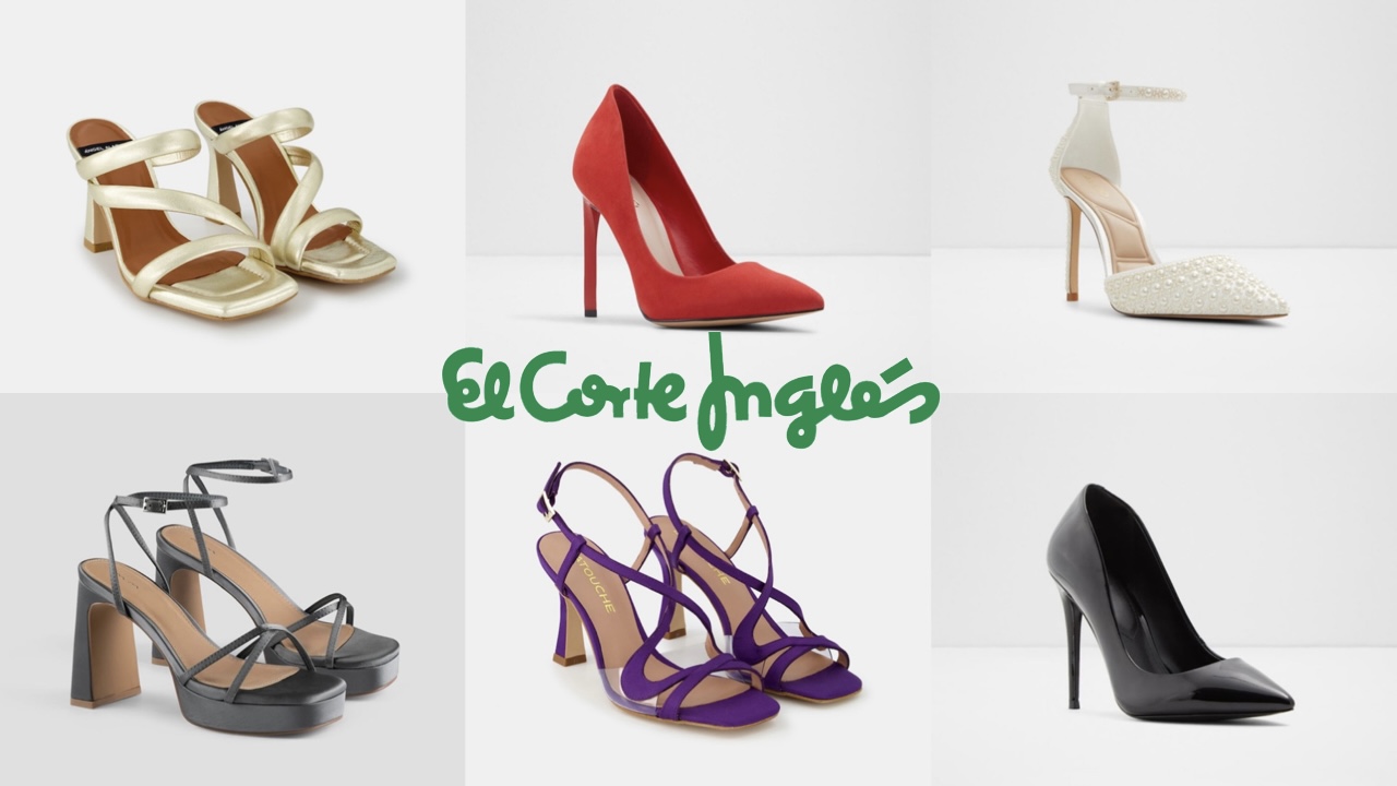 El Corte Inglés: Sandalias y zapatos de tacón perfectos para tus looks invitada primavera 2023 Modalia.es