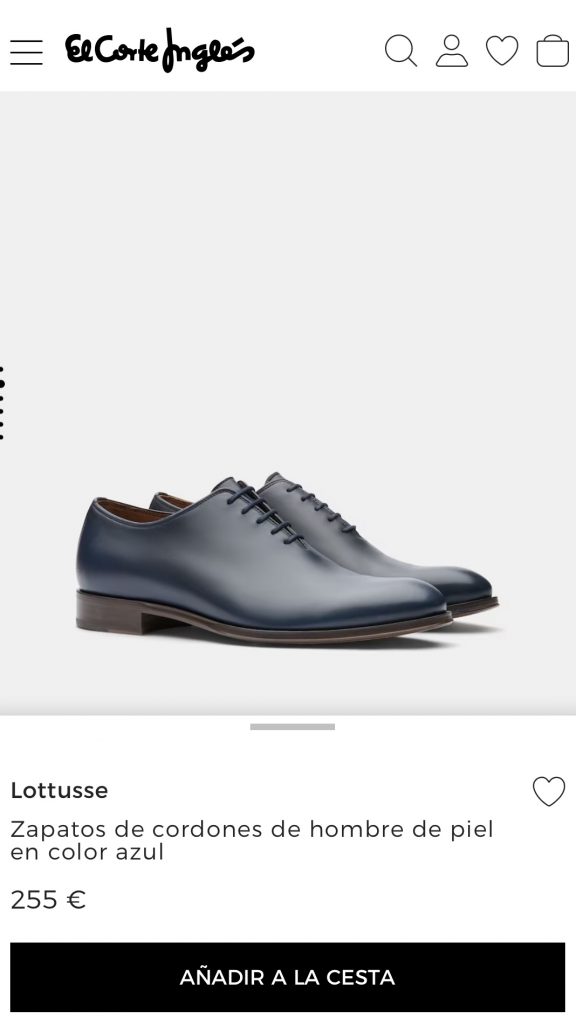 Zapatos de vestir de hombre Lotusse negros de piel · Lottusse · El Corte  Inglés